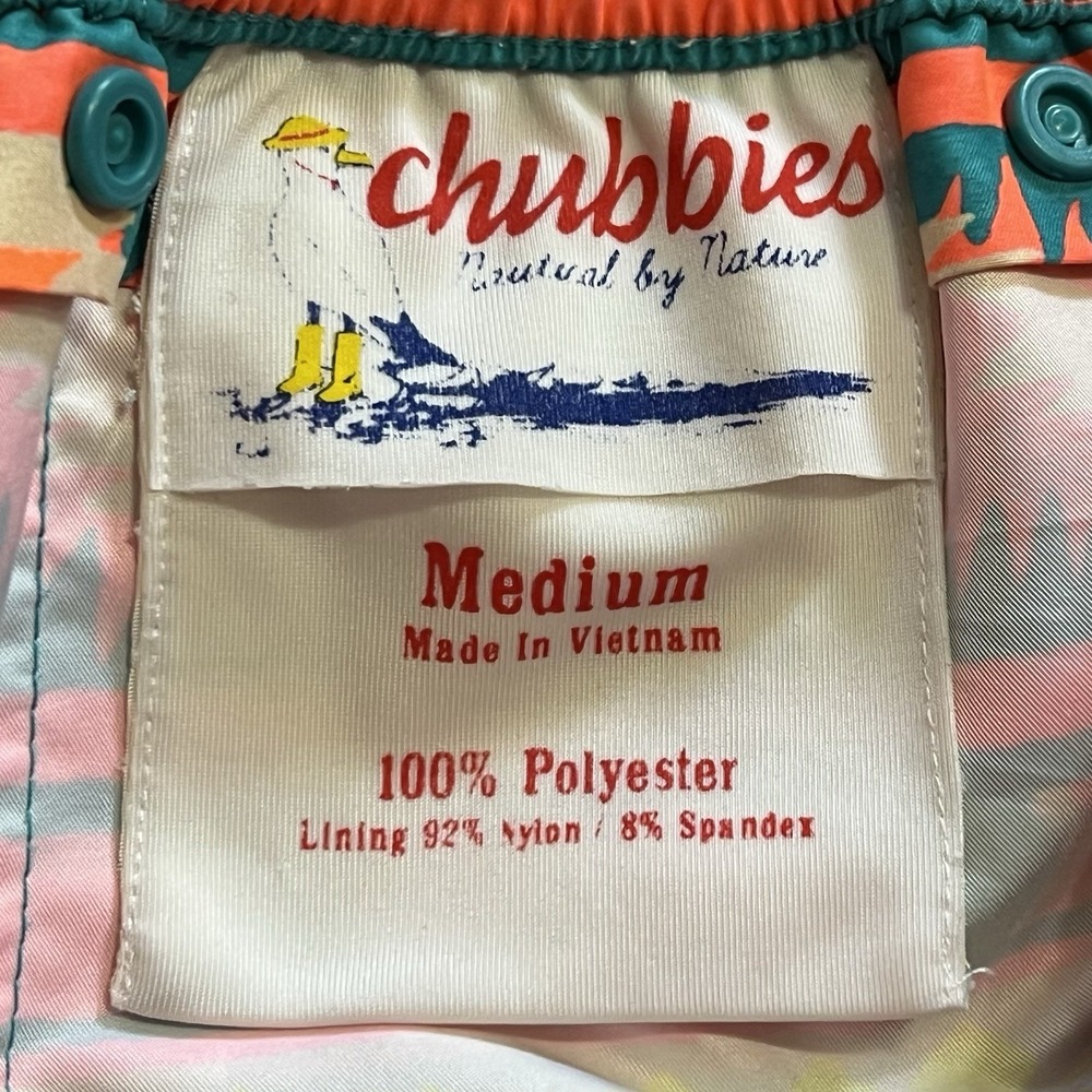 Chubbies Multicolor Geometric Swim Trunks - Picture 3 of 7